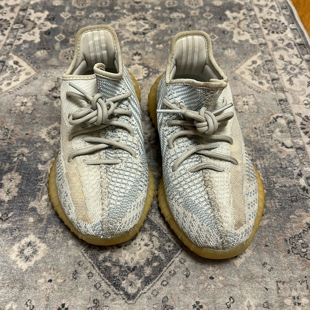 Blue Yeezys